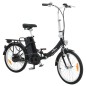 Bicicleta eléctrica plegable con batería litio aleación de aluminio Bicicleta eléctrica plegable con batería litio aleación de aluminio