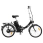 Bicicleta eléctrica plegable con batería litio aleación de aluminio Bicicleta eléctrica plegable con batería litio aleación de aluminio