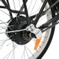 Bicicleta eléctrica plegable con batería litio aleación de aluminio Bicicleta eléctrica plegable con batería litio aleación de aluminio