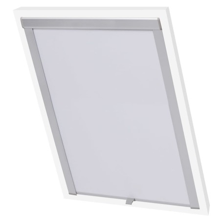 vidaXL Persiana opaca enrollable blanco 102 