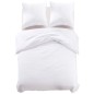 vidaXL Set de funda de edredón blanco 200x220/60x70 cm vidaXL Set de funda de edredón blanco 200x220/60x70 cm