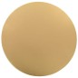 vidaXL Fundas de mesa elásticas 2 unidades 70 cm dorado vidaXL Fundas de mesa elásticas 2 unidades 70 cm dorado