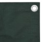 vidaXL Toldo para balcón tela oxford verde oscuro 120x400 cm vidaXL Toldo para balcón tela oxford verde oscuro 120x400 cm