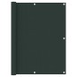 vidaXL Toldo para balcón tela oxford verde oscuro 120x600 cm vidaXL Toldo para balcón tela oxford verde oscuro 120x600 cm