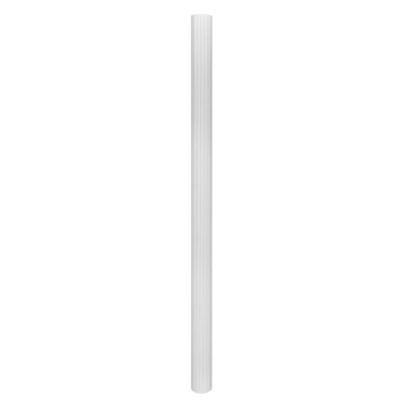 vidaXL Biombo divisor bambú blanco 250x165 cm  