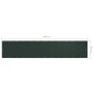 vidaXL Toldo para balcón tela oxford verde oscuro 120x600 cm vidaXL Toldo para balcón tela oxford verde oscuro 120x600 cm