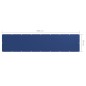 vidaXL Toldo para balcón tela oxford azul 90x400 cm vidaXL Toldo para balcón tela oxford azul 90x400 cm