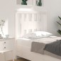 vidaXL Cabecero madera maciza de pino blanco 96x4x100 cm vidaXL Cabecero madera maciza de pino blanco 96x4x100 cm