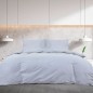 vidaXL Juego de funda nórdica microfibra ligera gris 260x240 cm vidaXL Juego de funda nórdica microfibra ligera gris 260x240 cm