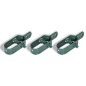 vidaXL Valla metálica con estacas postes acero galvanizado 1,0x25 m vidaXL Valla metálica con estacas postes acero galvanizado 1,0x25 m