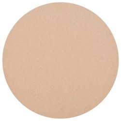 vidaXL Tablero de mesa redondo MDF 800x18 mm
