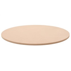 vidaXL Tablero de mesa redondo MDF 800x18 mm
