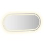 vidaXL Espejo de baño LED ovalado 90x40 cm vidaXL Espejo de baño LED ovalado 90x40 cm