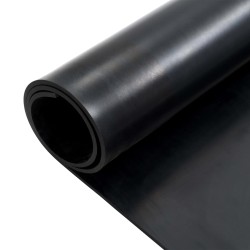 vidaXL Alfombrilla de goma antideslizante lisa 1,2x2 m 8 mm