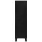 vidaXL Armario industrial de acero negro 90x40x140 cm vidaXL Armario industrial de acero negro 90x40x140 cm