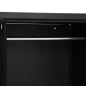 vidaXL Armario industrial de acero negro 90x40x140 cm vidaXL Armario industrial de acero negro 90x40x140 cm