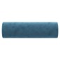 vidaXL Cojines decorativos 2 uds terciopelo azul 15x50 cm