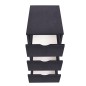 vidaXL Mueble de cajones negro 33x45x60 cm vidaXL Mueble de cajones negro 33x45x60 cm