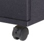vidaXL Mueble de cajones negro 33x45x60 cm vidaXL Mueble de cajones negro 33x45x60 cm