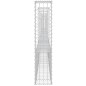 vidaXL Cesta de gaviones forma de U 8 postes de hierro 860x20x100 cm vidaXL Cesta de gaviones forma de U 8 postes de hierro 860x20x100 cm