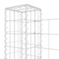 vidaXL Cesta de gaviones forma de U 8 postes de hierro 860x20x100 cm vidaXL Cesta de gaviones forma de U 8 postes de hierro 860x20x100 cm
