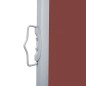 vidaXL Toldo lateral retráctil marrón 117x600 cm vidaXL Toldo lateral retráctil marrón 117x600 cm