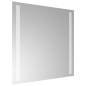 vidaXL Espejo de baño con LED 40x40 cm vidaXL Espejo de baño con LED 40x40 cm