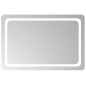vidaXL Espejo de baño con LED 90x60 cm vidaXL Espejo de baño con LED 90x60 cm
