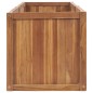 vidaXL Arriate de madera maciza de teca 200x50x50 cm vidaXL Arriate de madera maciza de teca 200x50x50 cm