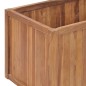 vidaXL Arriate de madera maciza de teca 200x50x50 cm vidaXL Arriate de madera maciza de teca 200x50x50 cm