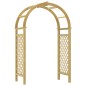 vidaXL Arco con enrejado madera maciza impregnada 141x97x243 cm vidaXL Arco con enrejado madera maciza impregnada 141x97x243 cm