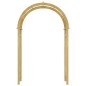 vidaXL Arco con enrejado madera maciza impregnada 141x97x243 cm vidaXL Arco con enrejado madera maciza impregnada 141x97x243 cm