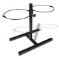 Soporte De Alimentación Ajustable Mascota 2X2.6L Tazón Inoxidable Soporte De Alimentación Ajustable Mascota 2X2.6L Tazón Inoxidable