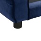 vidaXL Sofá para perros felpa azul 72x45x30 cm vidaXL Sofá para perros felpa azul 72x45x30 cm