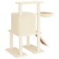 vidaXL Rascador para gatos con postes de sisal color crema 96,5 cm vidaXL Rascador para gatos con postes de sisal color crema 96,5 cm