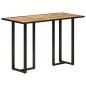 vidaXL Mesa de comedor madera maciza de mango 110x55x75,5 cm vidaXL Mesa de comedor madera maciza de mango 110x55x75,5 cm