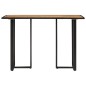 vidaXL Mesa de comedor madera maciza de mango 110x55x75,5 cm vidaXL Mesa de comedor madera maciza de mango 110x55x75,5 cm