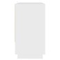 vidaXL Aparador de madera contrachapada blanco 70x41x75 cm vidaXL Aparador de madera contrachapada blanco 70x41x75 cm