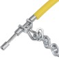 vidaXL Cadenas de nieve para ruedas de coche 2 unidades 9 mm KN130 