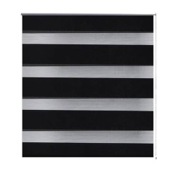 Persiana Cebra 80 x 175cm Negro