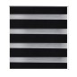 Persiana Cebra 80 x 175cm Negro