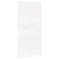 vidaXL Puerta de granero madera maciza pino blanca 100x1,8x214 cm vidaXL Puerta de granero madera maciza pino blanca 100x1,8x214 cm