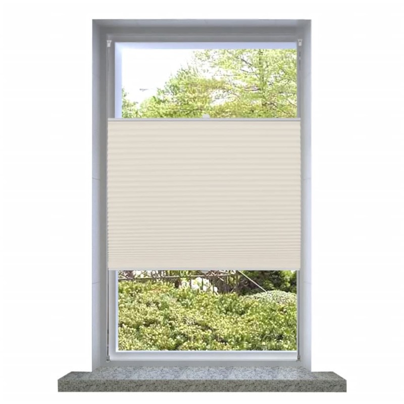 Plisé Para Ventana Persiana 110X125cm Crema Plisé Para Ventana Persiana 110X125cm Crema