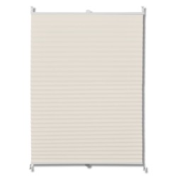 Plisé Para Ventana Persiana 110X125cm Crema