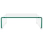vidaXL Soporte para TV/Elevador monitor cristal claro 40x25x11 cm vidaXL Soporte para TV/Elevador monitor cristal claro 40x25x11 cm