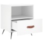 vidaXL Mesitas de noche 2 uds madera ingeniería blanco 40x35x47,5 cm vidaXL Mesitas de noche 2 uds madera ingeniería blanco 40x35x47,5 cm