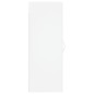 vidaXL Armario de pared madera de ingeniería blanco 34,5x34x90 cm vidaXL Armario de pared madera de ingeniería blanco 34,5x34x90 cm