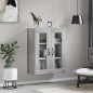 vidaXL Armario de pared madera ingeniería gris Sonoma 69,5x34x90 cm vidaXL Armario de pared madera ingeniería gris Sonoma 69,5x34x90 cm
