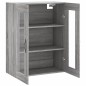vidaXL Armario de pared madera ingeniería gris Sonoma 69,5x34x90 cm vidaXL Armario de pared madera ingeniería gris Sonoma 69,5x34x90 cm