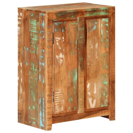 vidaXL Aparador de madera maciza reciclada 55x33x75 cm 